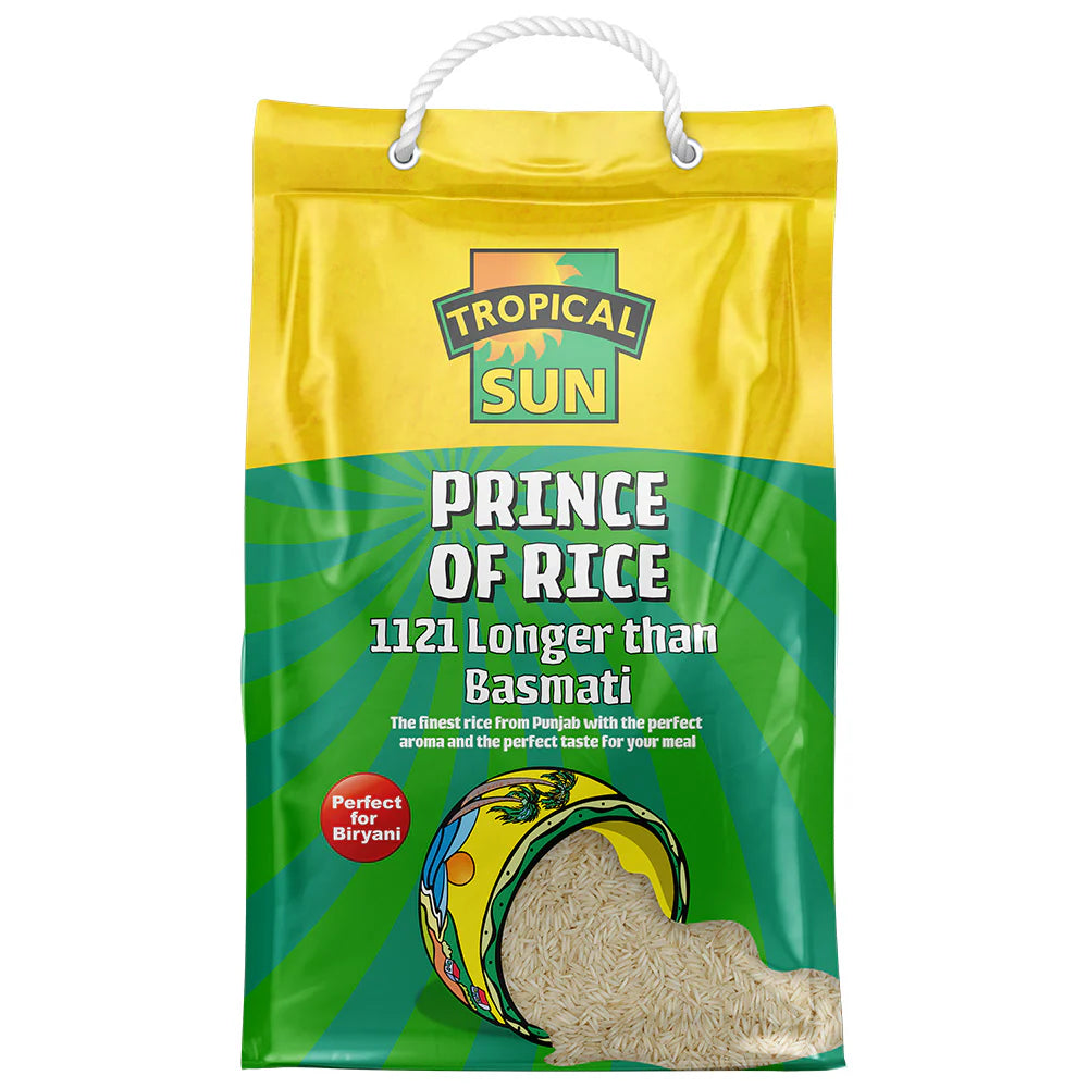 Prince of Rice Long Grain Basmati Rice 4 x 5kg