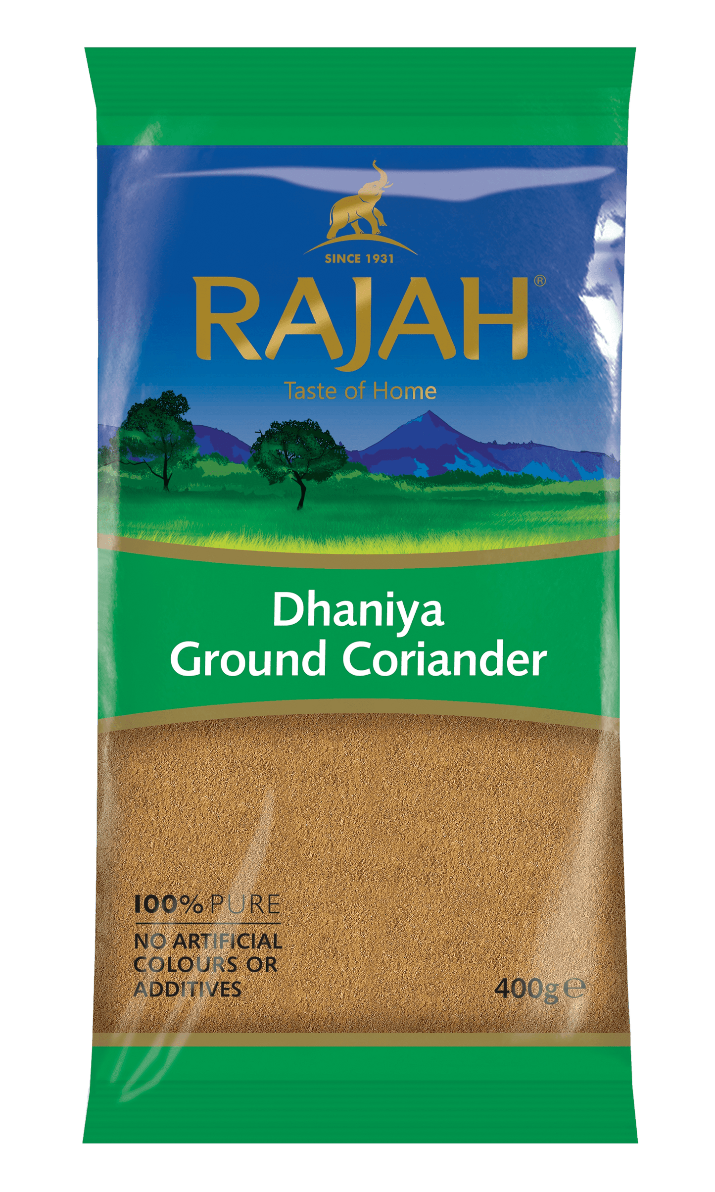 Rajah Dhaniya Ground Coriander 10 x 400g