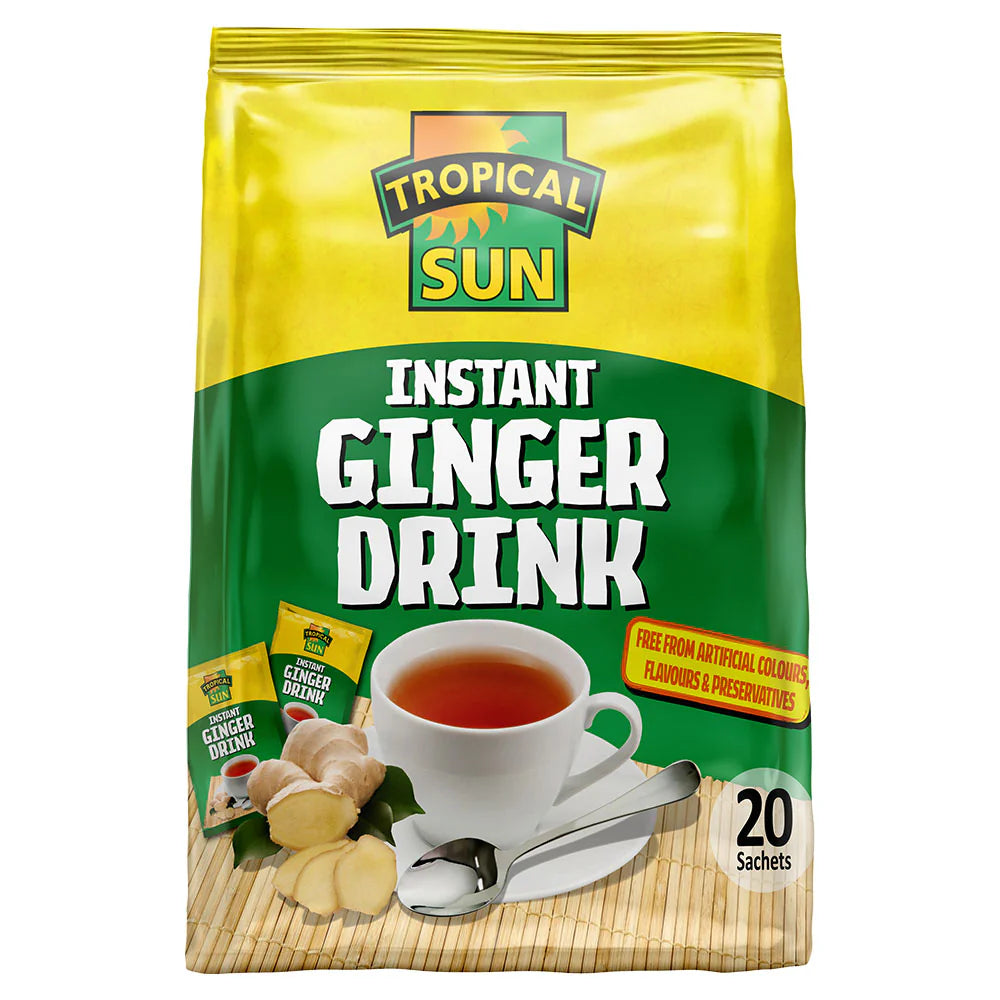 Tropical Sun Instant Ginger Drink x20 Pack of 6