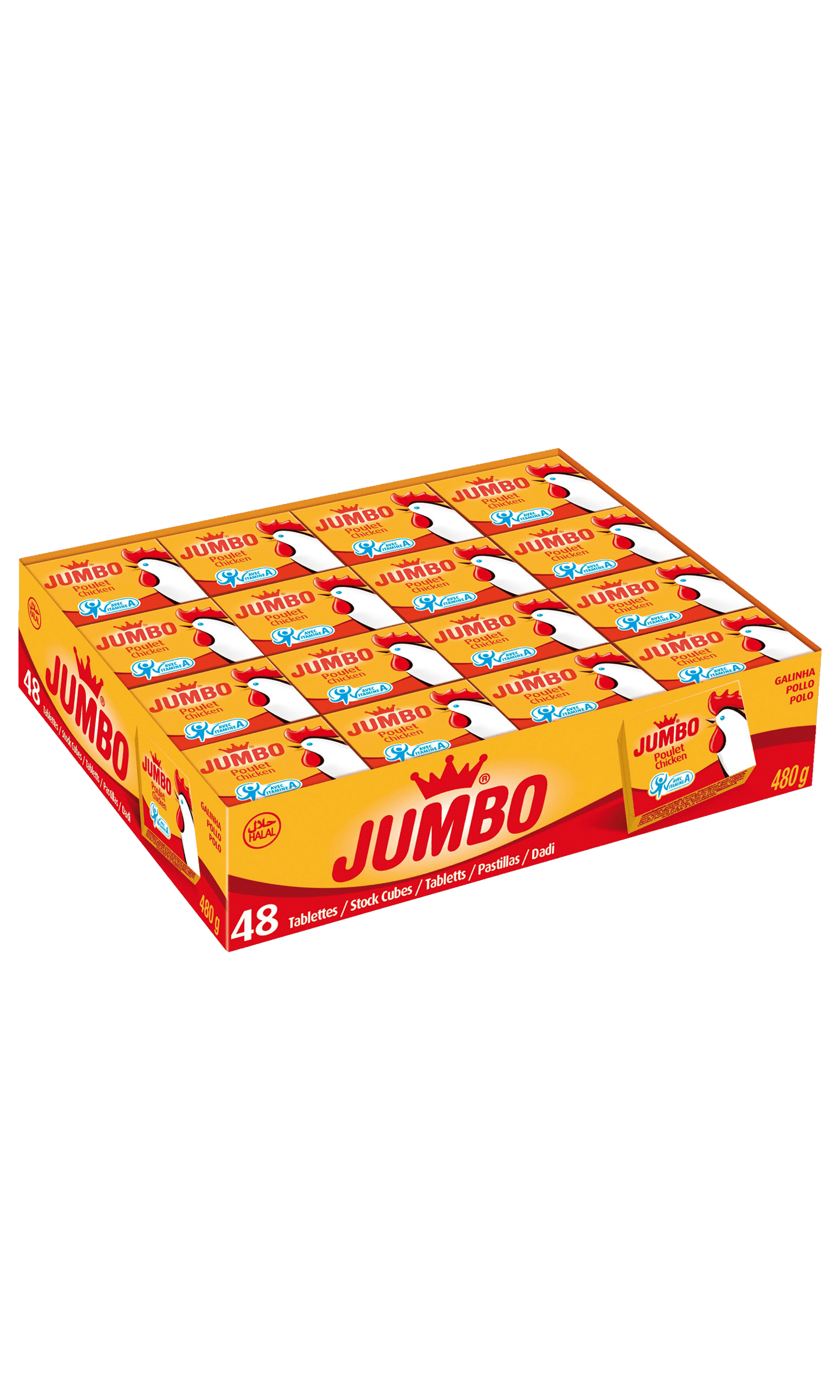 Jumbo Chicken Cubes 24x 48 Cubes