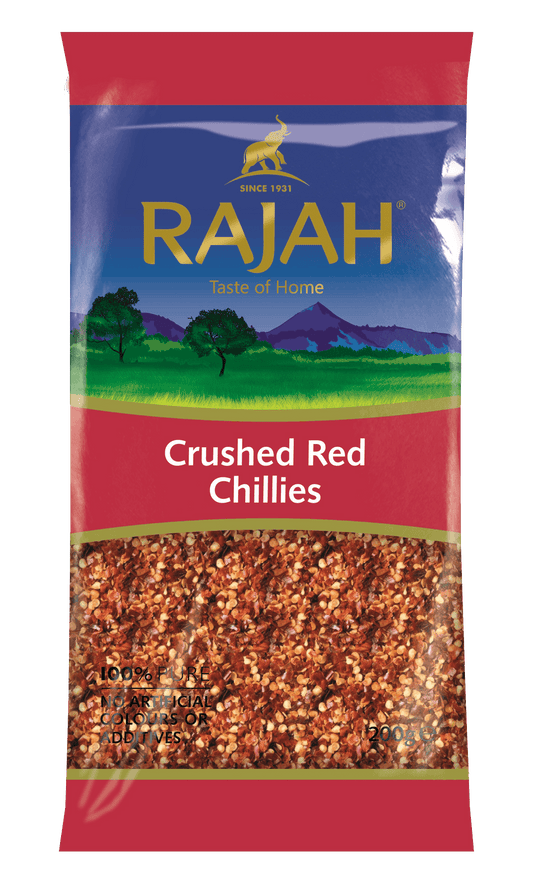 Rajah Crushed Red Chillies 10 x 200g