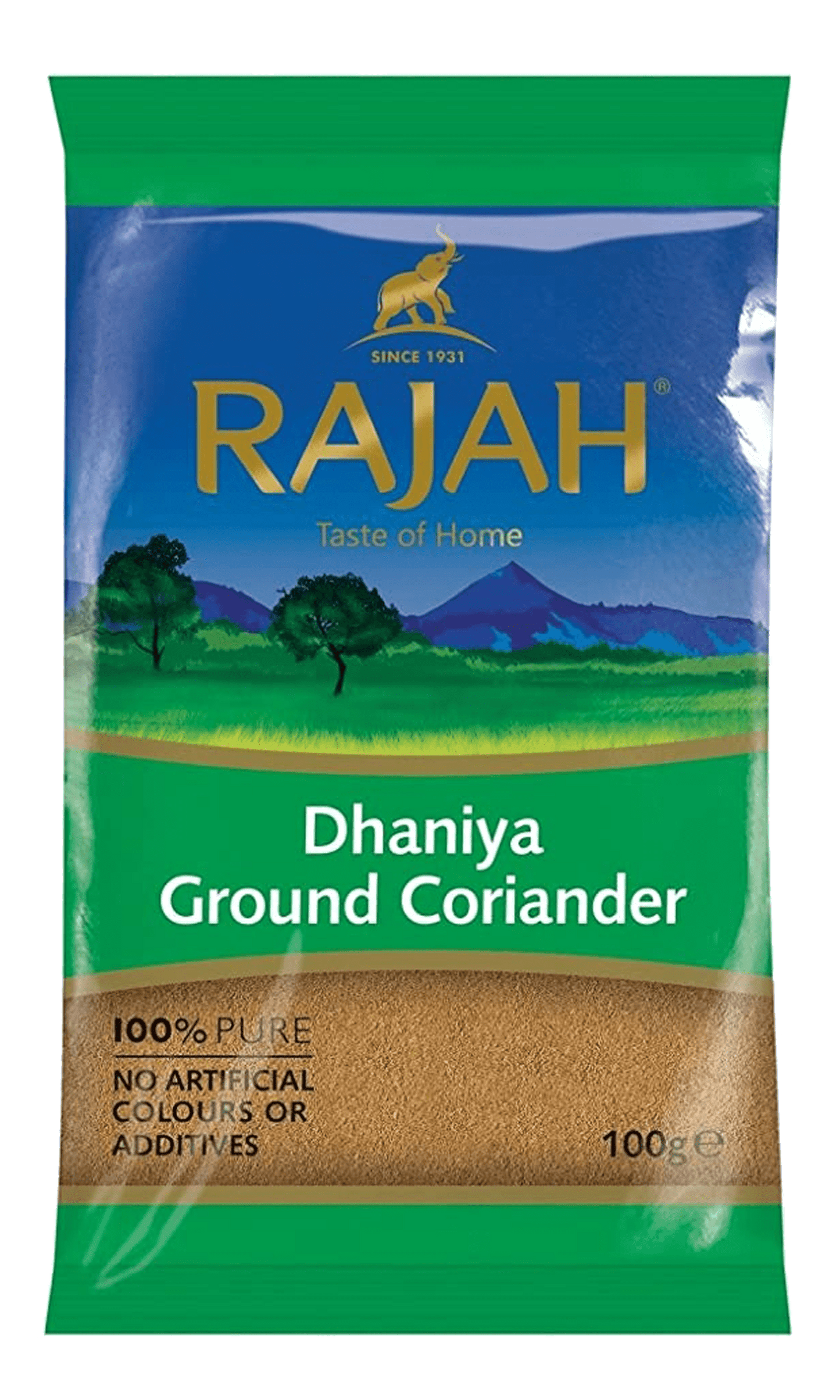 Rajah Dhaniya Ground Coriander 10 x 100g