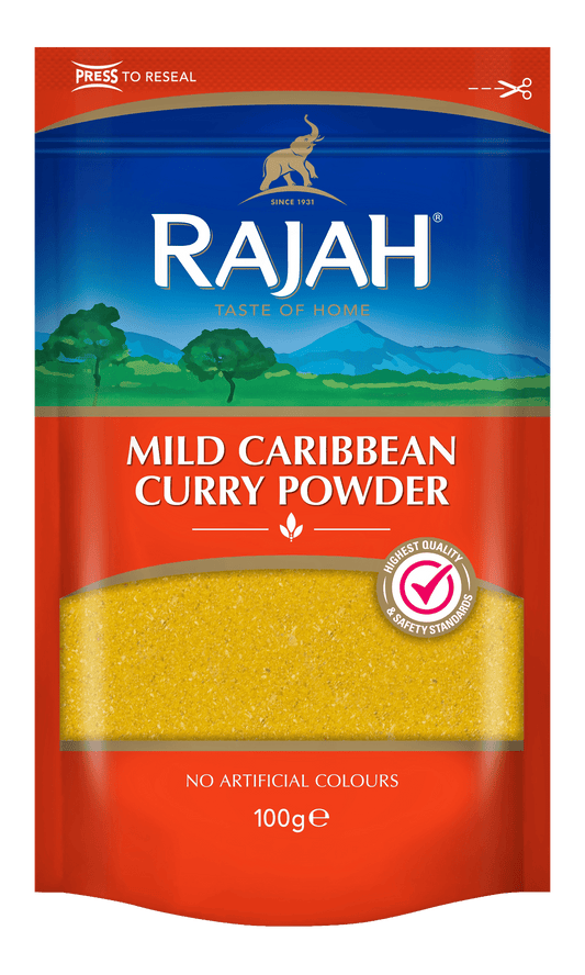 Rajah Mild Caribbean Curry 10 x 100g