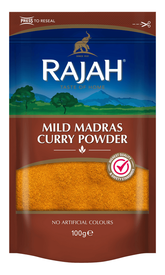 Rajah Mild Madras Curry Powder 10 x 100g