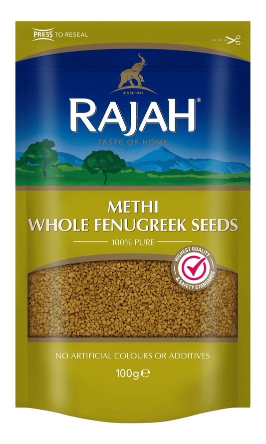 Rajah Whole Fenugreek Seeds 10 x 100g